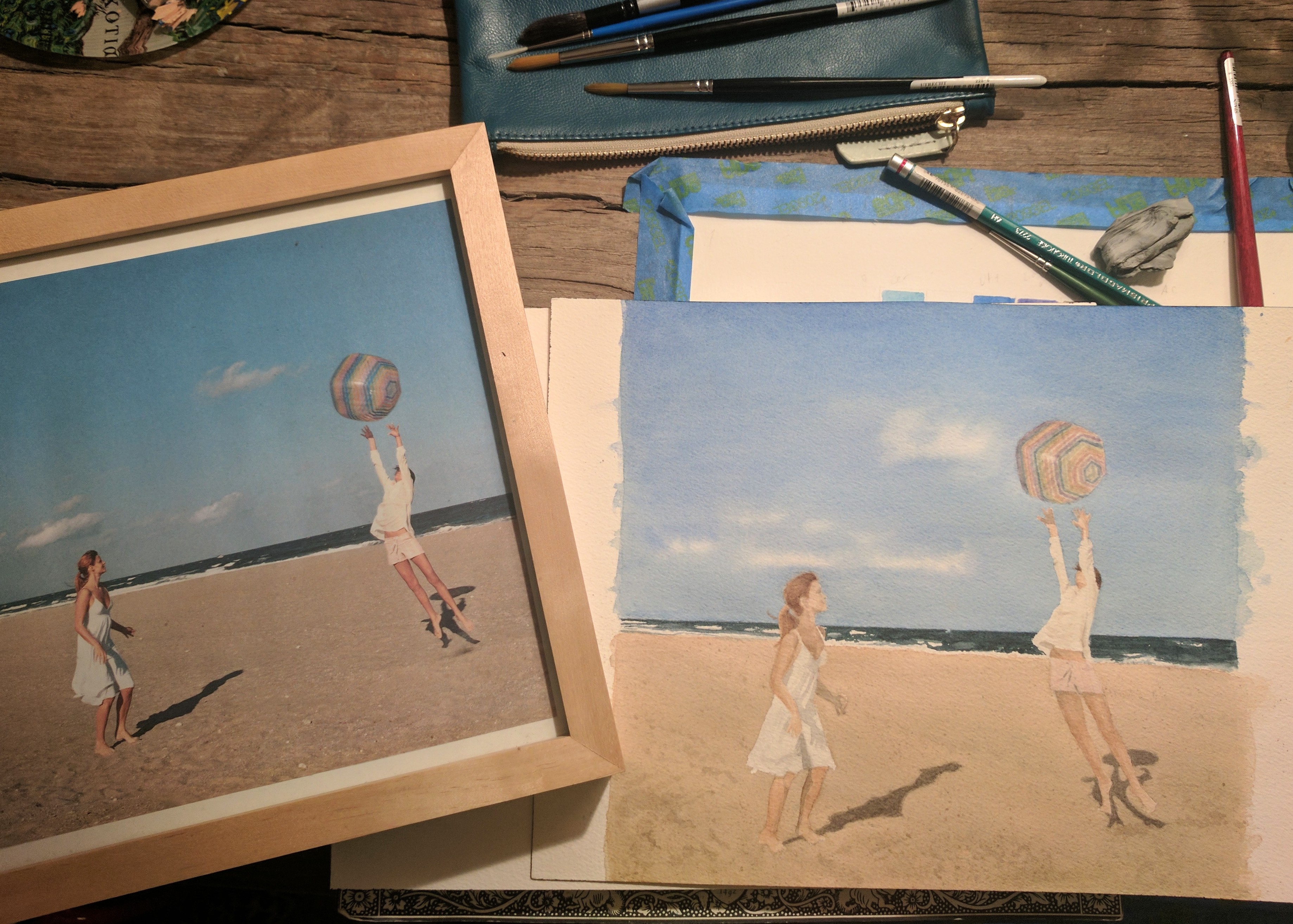 Watercolor In progress 4